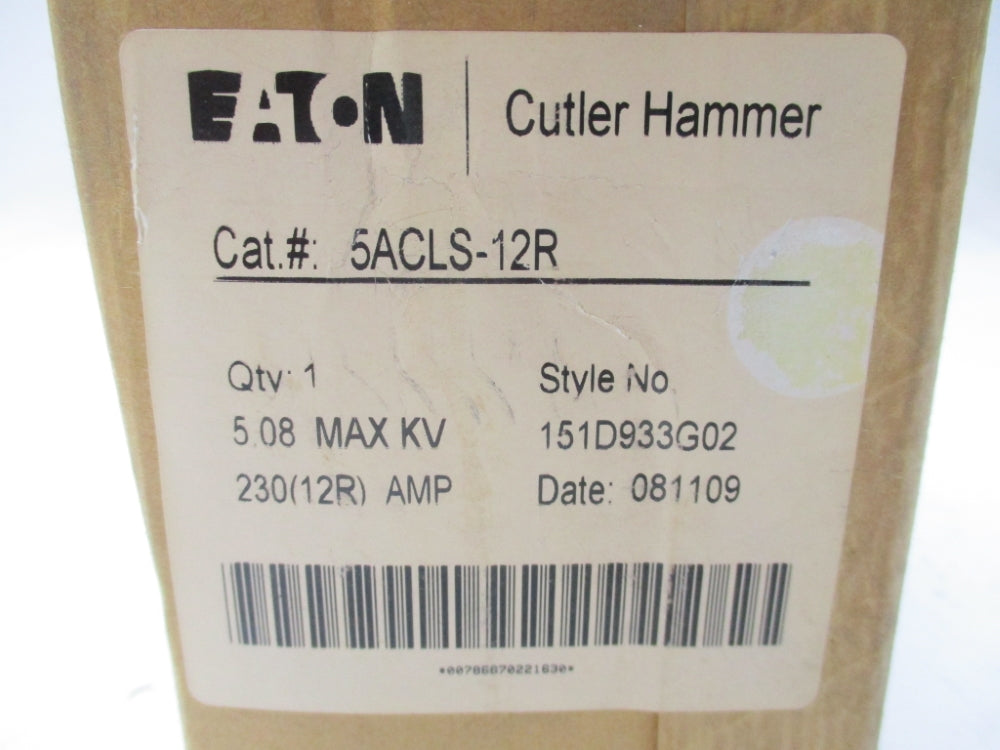 EATON 5ACLS-12R 151D933G02 230(12R)A NSMP