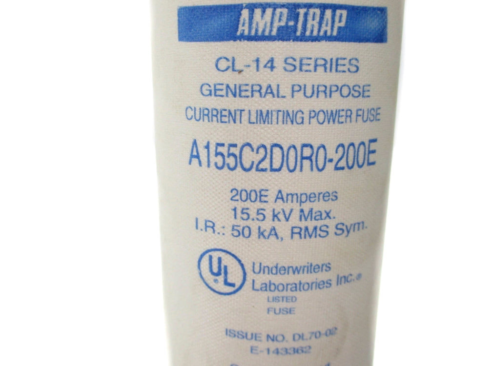 GOULD SHAWMUT A155C2D0R0-200E SER. CL-14 200EA 15.5KV NSMP