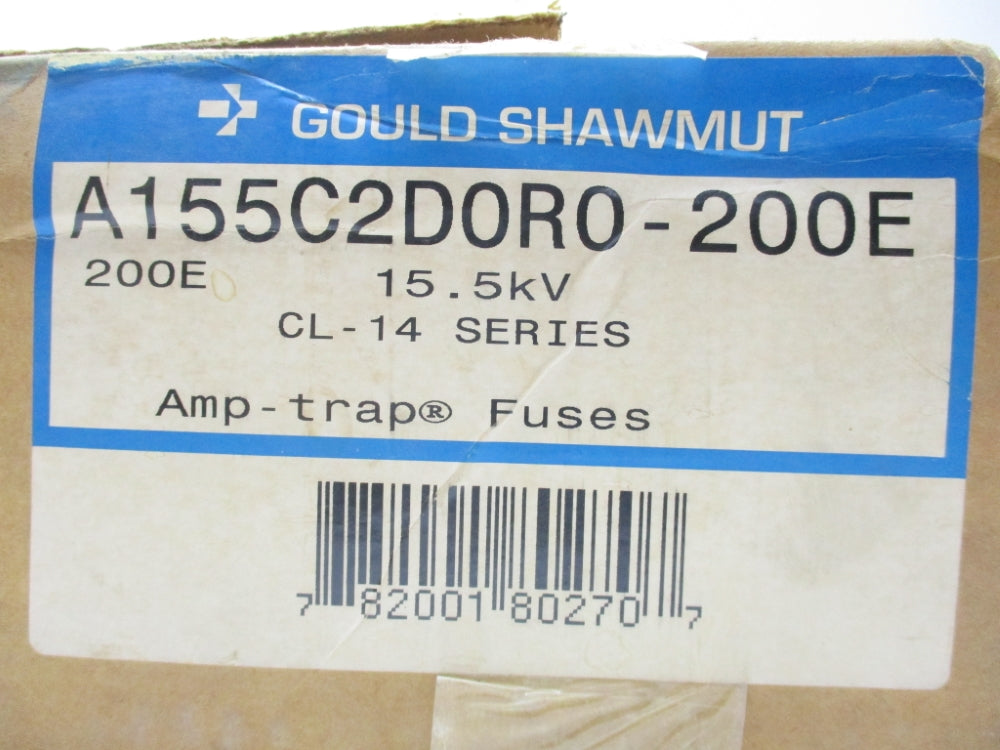 GOULD SHAWMUT A155C2D0R0-200E SER. CL-14 200EA 15.5KV NSMP