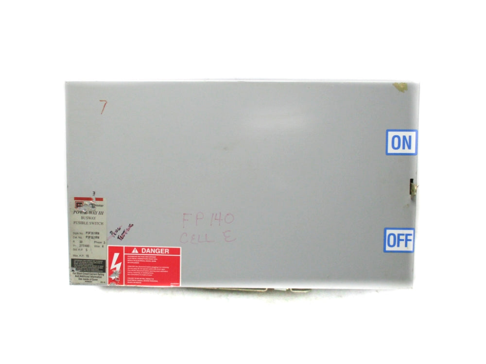 CUTLER HAMMER P3F361RN 277/480V 30A UNMP