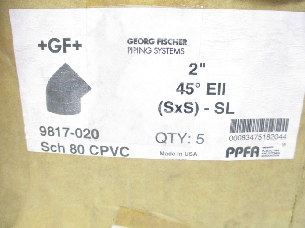 GEORG FISCHER 9817-020 (PKG OF 5) NSMP