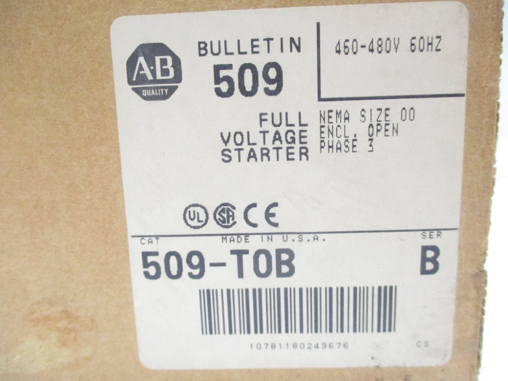 INDUSTRIAL SPARE PART 509-TOB SER. B (BR/WH) NSMP