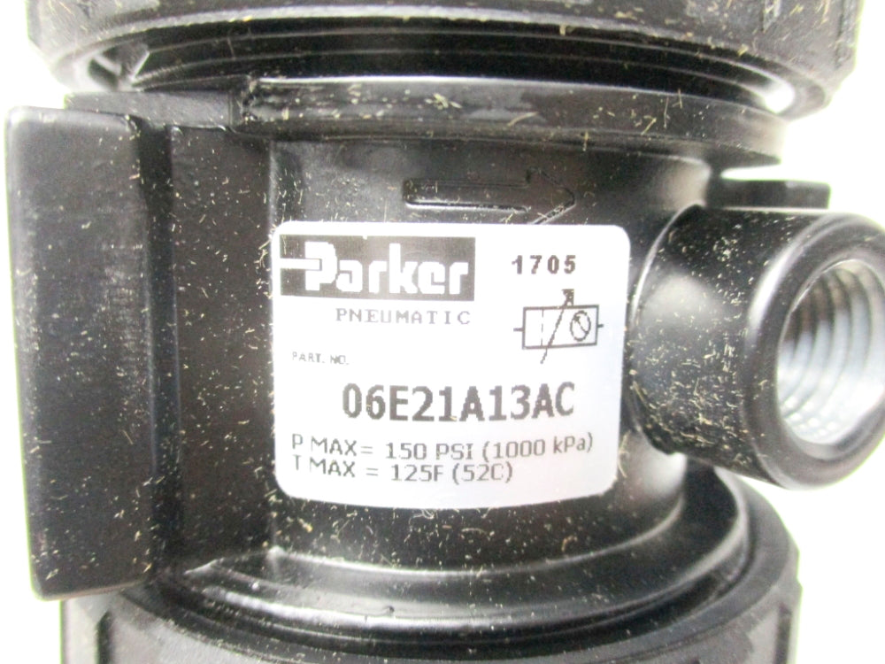 PARKER 06E21A13AC 150PSI 3/8" NSMP