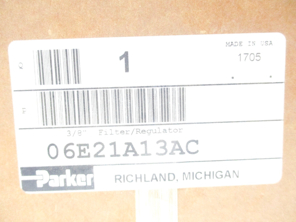 PARKER 06E21A13AC 150PSI 3/8" NSMP