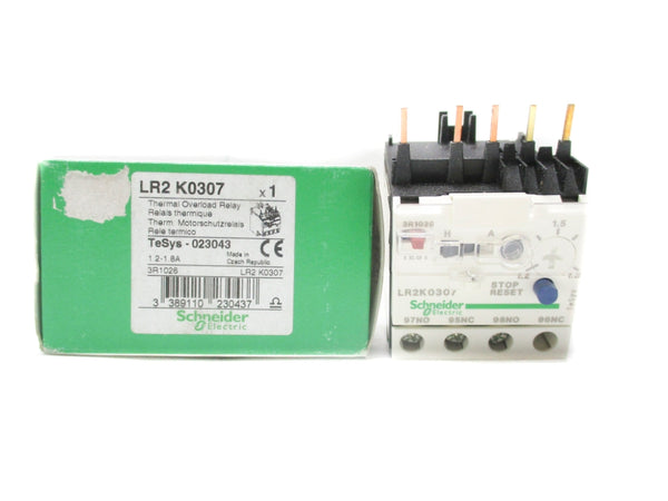 SCHNEIDER ELECTRIC LR2K0307 690V 1.2-1.8A NSMP