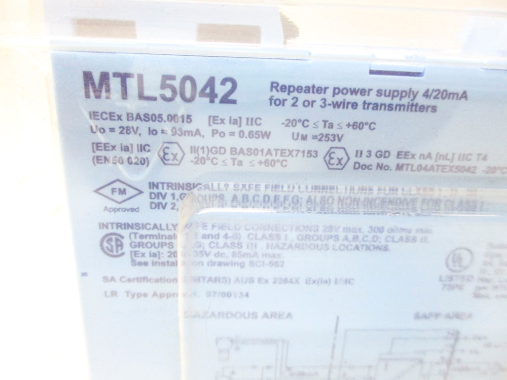 MEASURMENT TECHNOLOGY MTL5042 NSNP