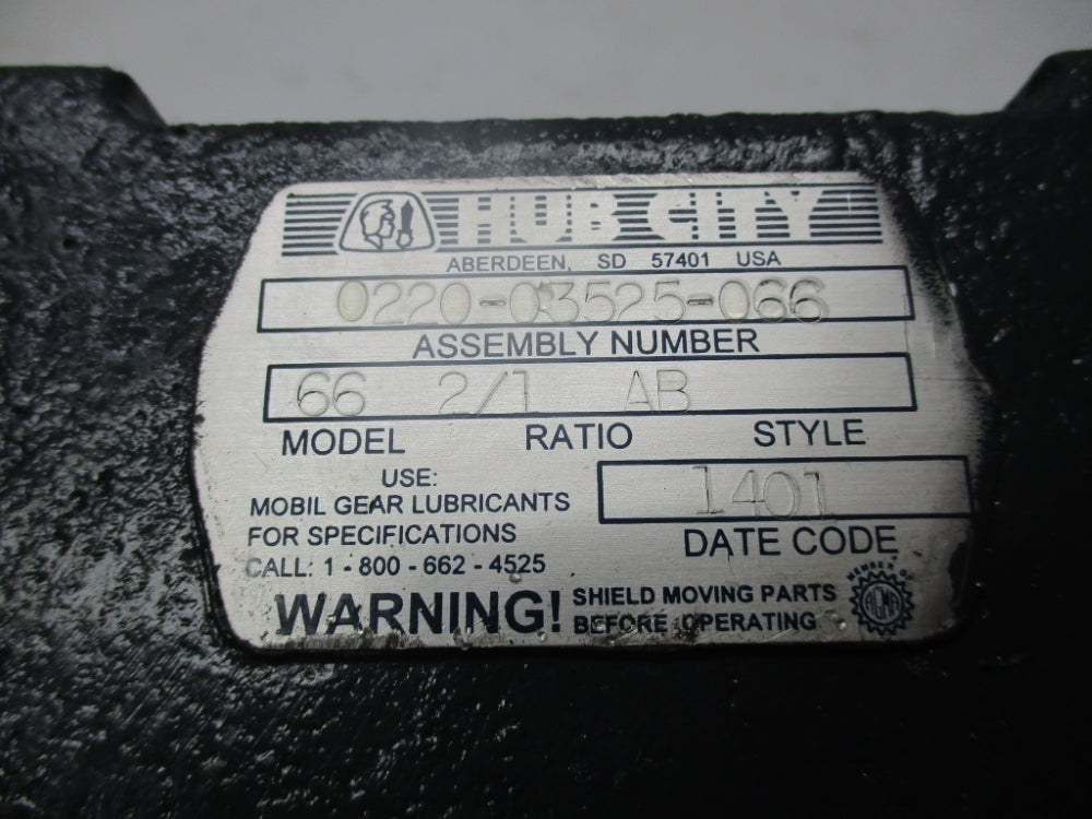 HUB CITY 0220-03525-066 662/1AB NSNP
