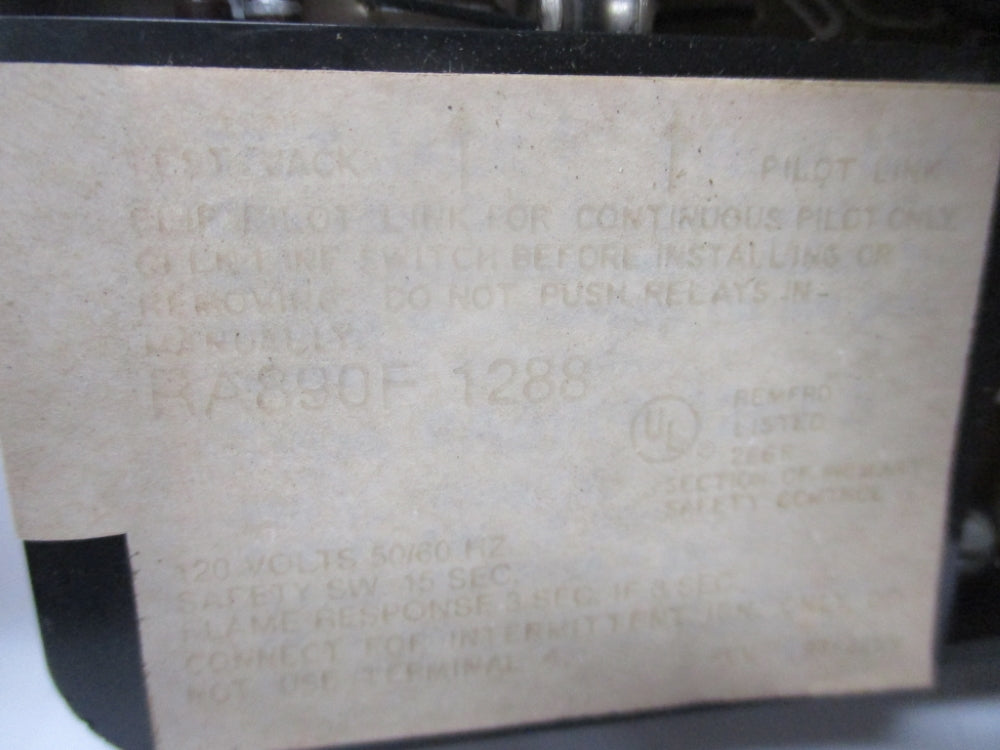 HONEYWELL RA890F1288 120V 15S UNMP