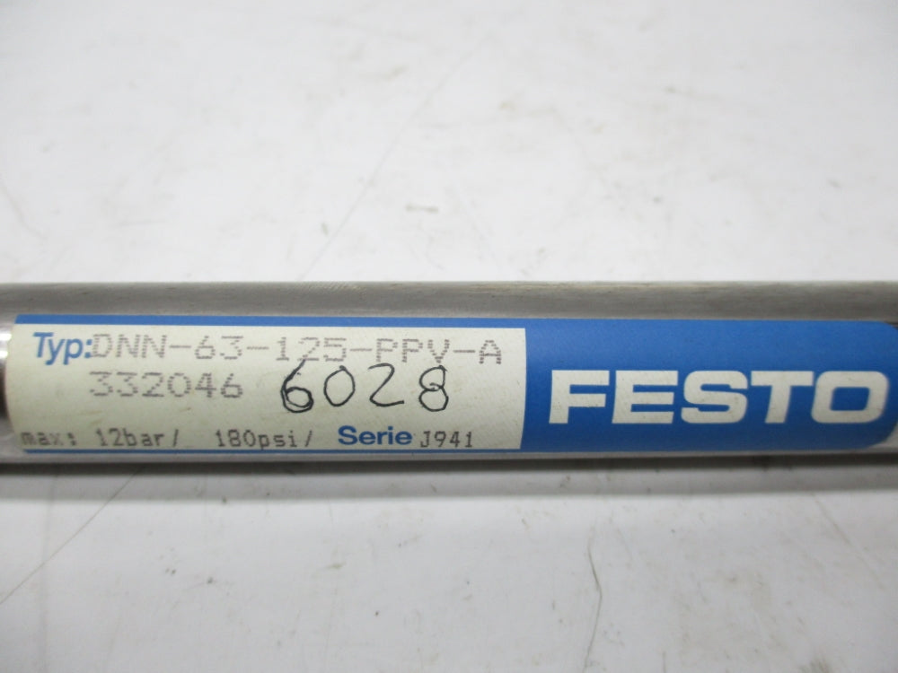 FESTO DNN-63-125-PPV-A 332046 180PSI NSNP
