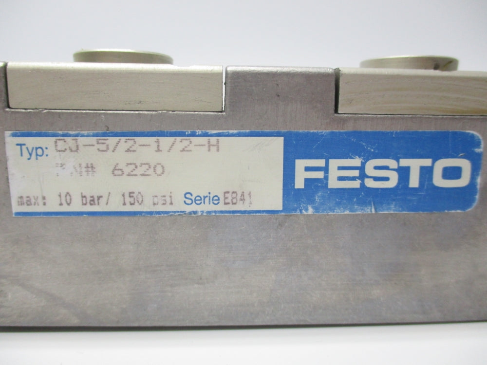 FESTO CJ-5/2-1/2-H 6220 150PSI UNMP