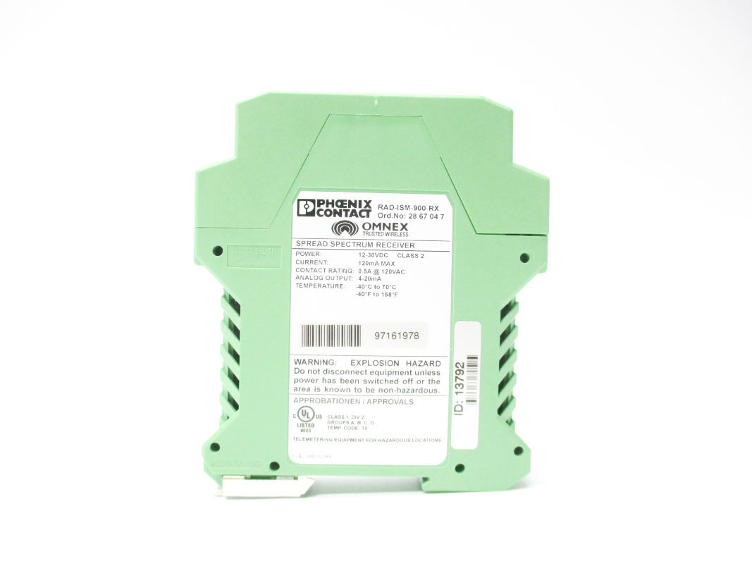 PHOENIX CONTACT RAD-ISM-900-RX 2867047 12-30VDC NSNP