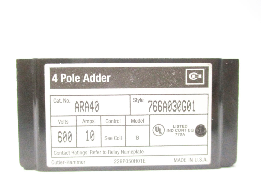 EATON ARA40 766A030G01 NSMP