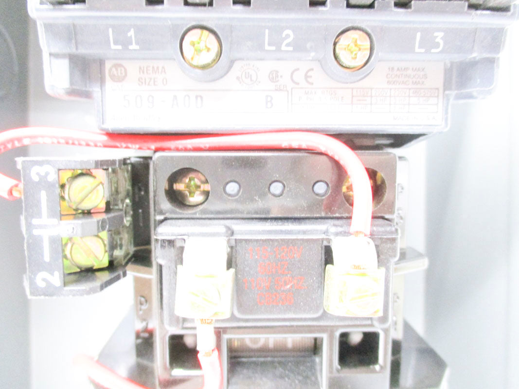 INDUSTRIAL SPARE PART 509-AAD SER. B 110/115-120V (BR/WH) NSMP