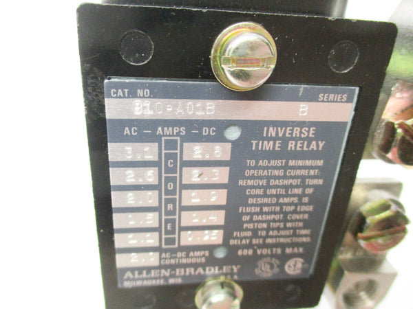 ALLEN BRADLEY 810-A01B SER. B 600V 2.0A (BR/WH) NSMP