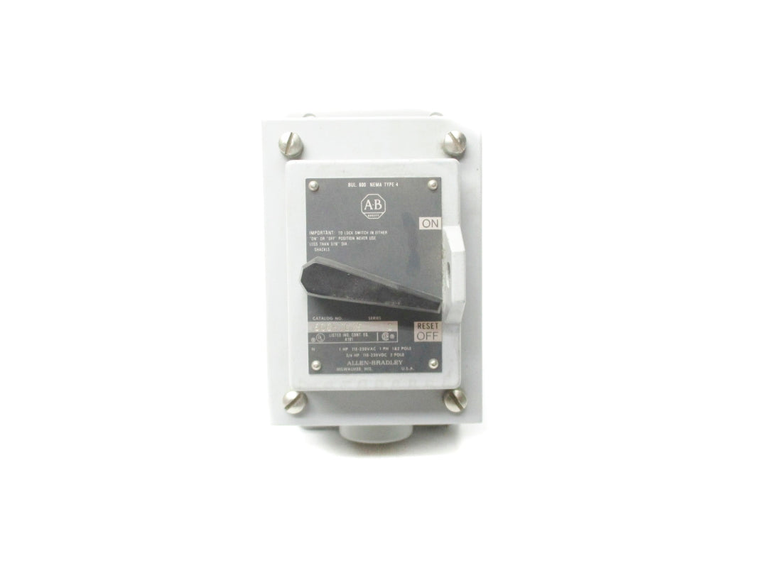 ALLEN BRADLEY 600-TCX5 SER. D 115-230VAC UNMP