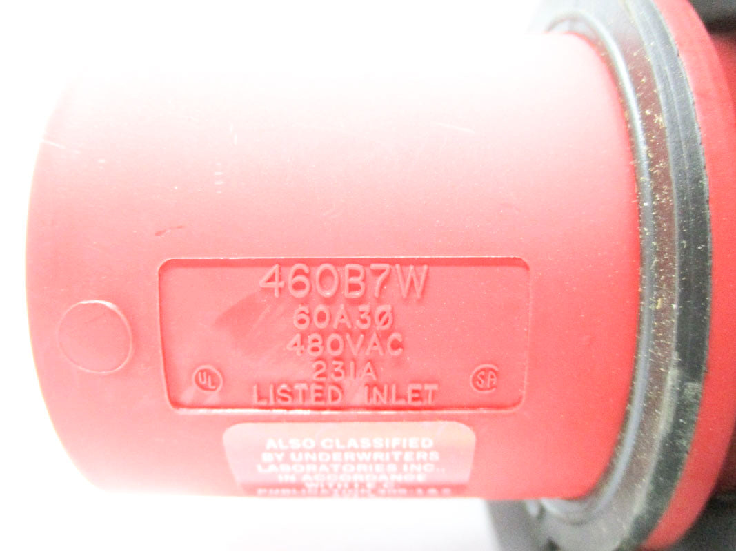 HUBBELL 460B7W 60A 480VAC NSNP
