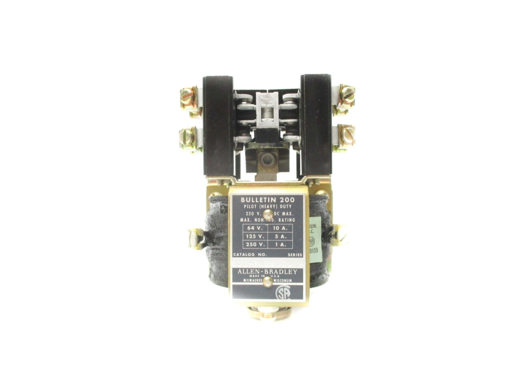 ALLEN BRADLEY 200-EX220Z1 SER. A 10A 250VDC NSNP