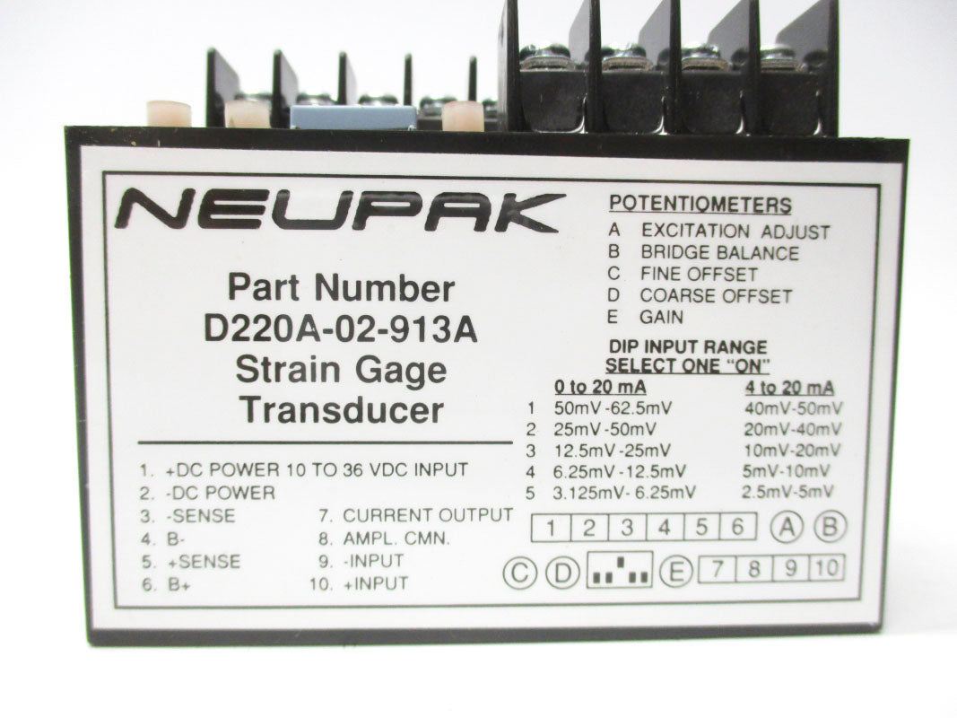 NEUPAK D220A-02-913A NSNP