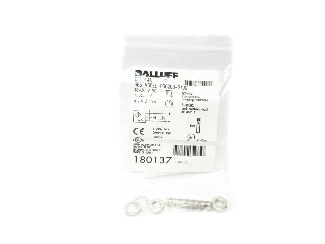 BALLUFF BESM08EE-PSC20B-S49G BES014A NSMP