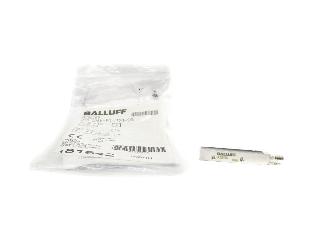 BALLUFF BOSQ08M-PO-LE20-S49 BOS0196 NSMP