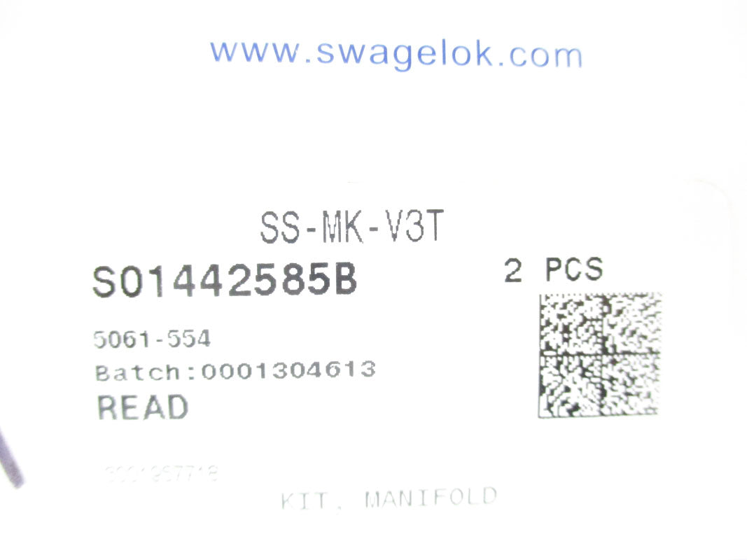 SWAGELOK SS-MK-V3T (PKG OF 2) NSMP