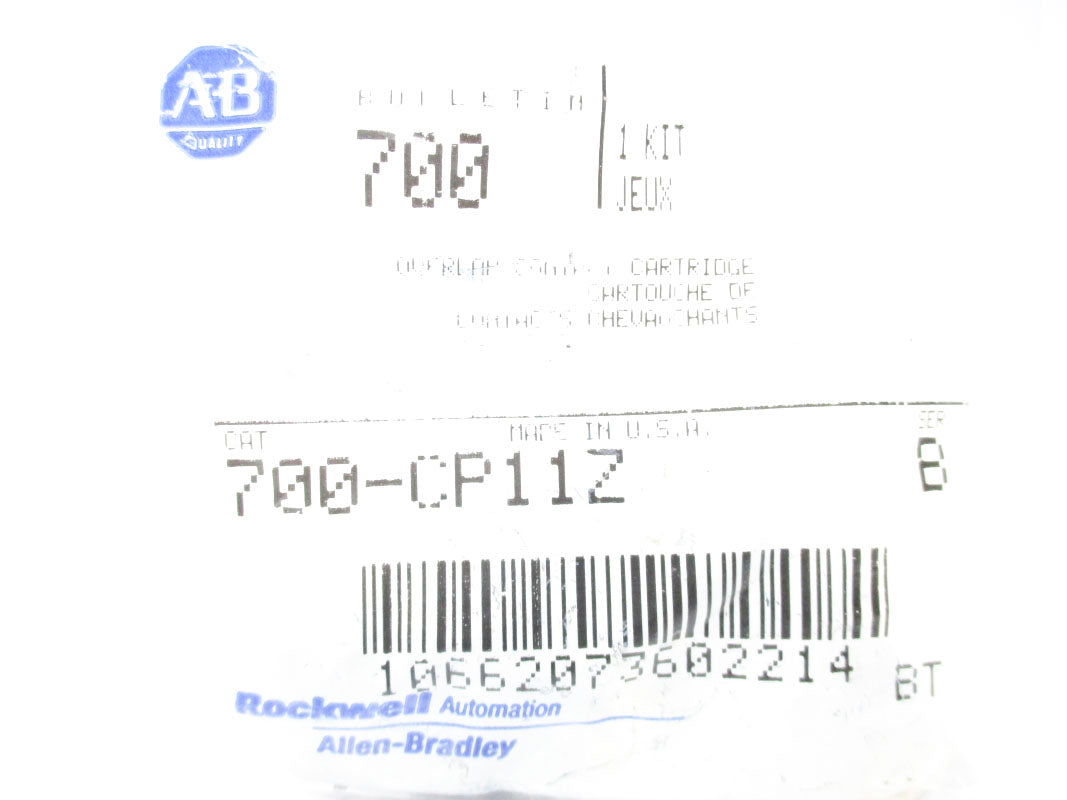 ALLEN BRADLEY 700-CP11Z SER. B (PKG OF 2) NSMP