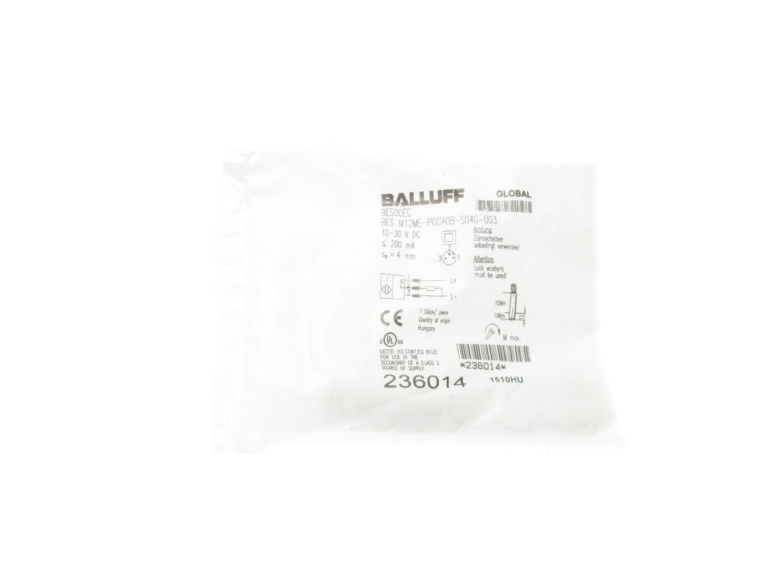 BALLUFF BESM12ME-POC40B-S04G-003 BES00EC 10-30VDC NSMP