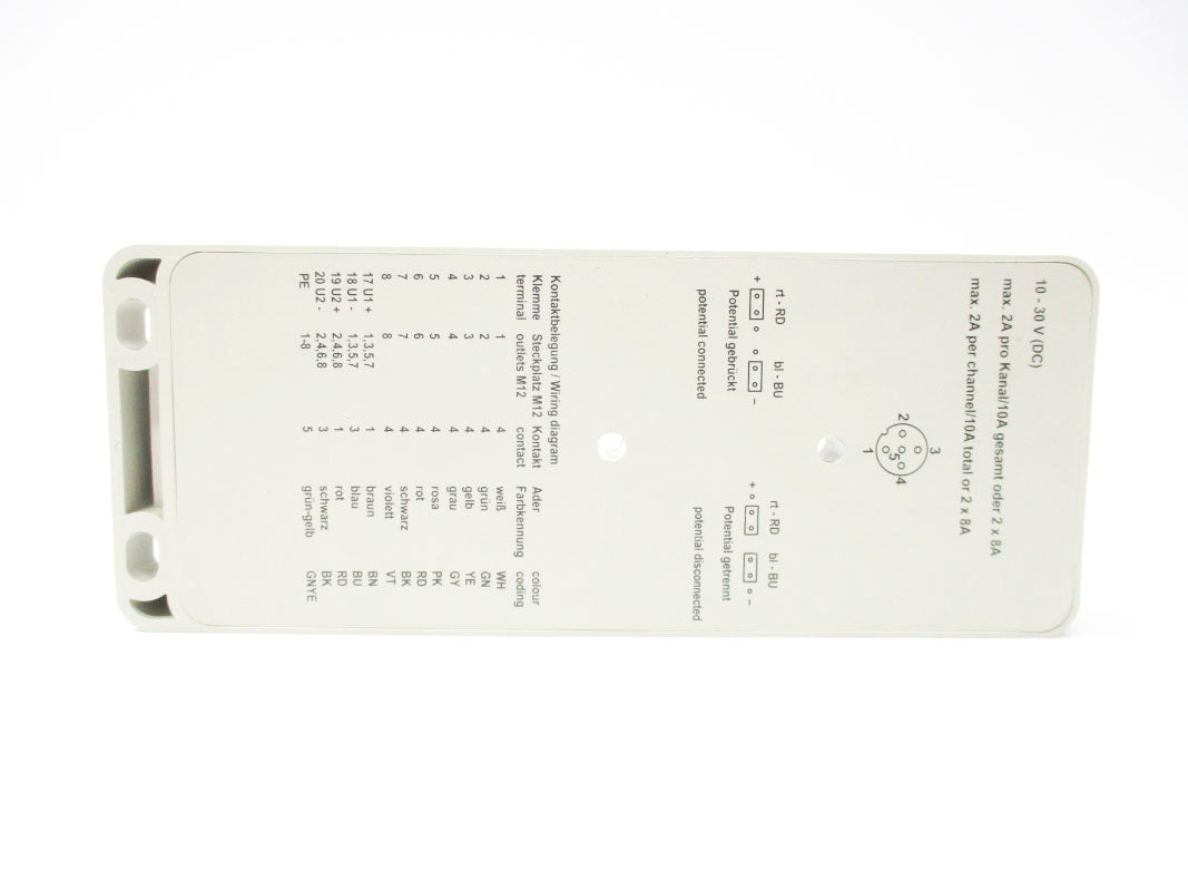 WEIDMULLER 1705940000 SAI-8-M4PM12 NSMP