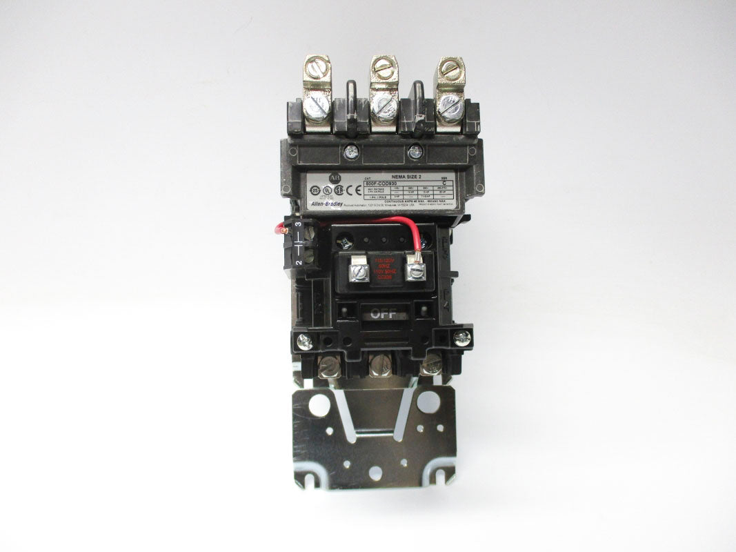 ALLEN BRADLEY 500F-COD930 SER. C 110/115-120V 45A (BR/WH) NSMP