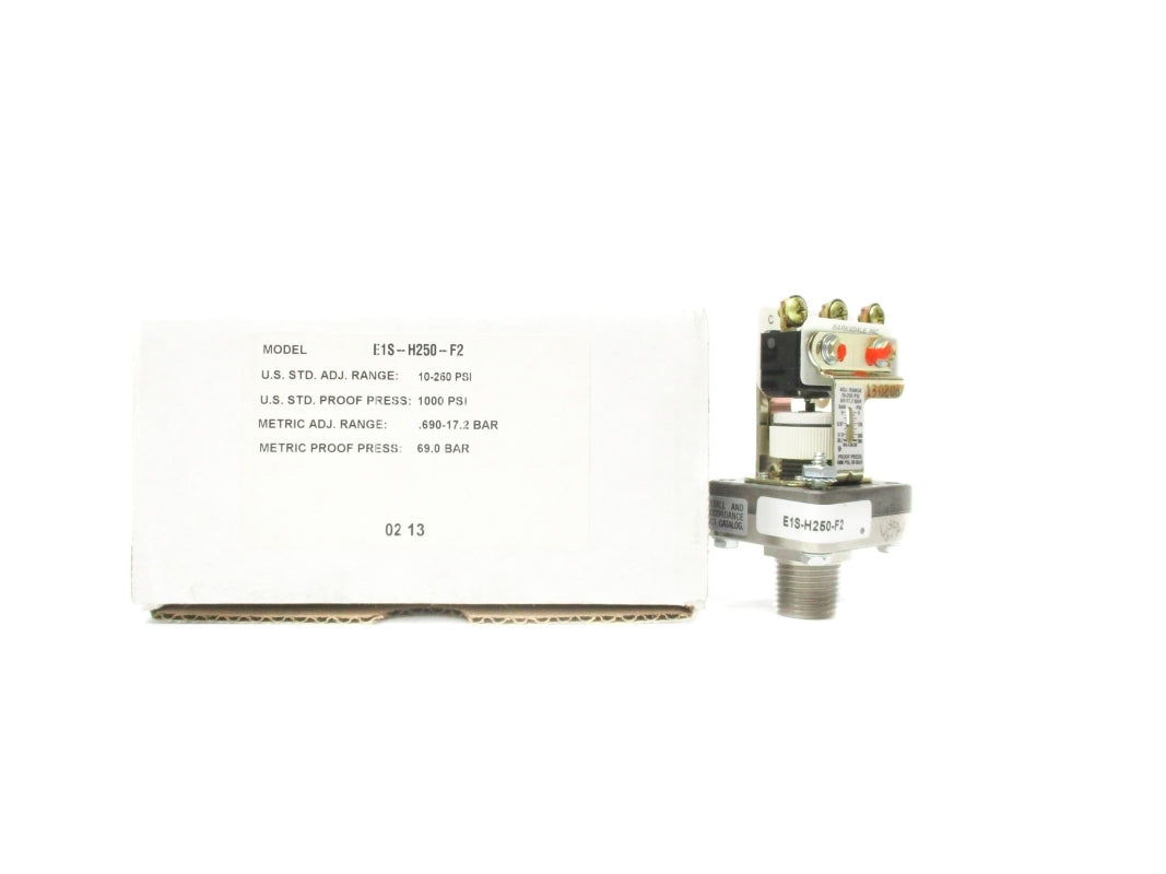 BARKSDALE E1S-H250-F2 250V 10A 10-250PSI NSMP