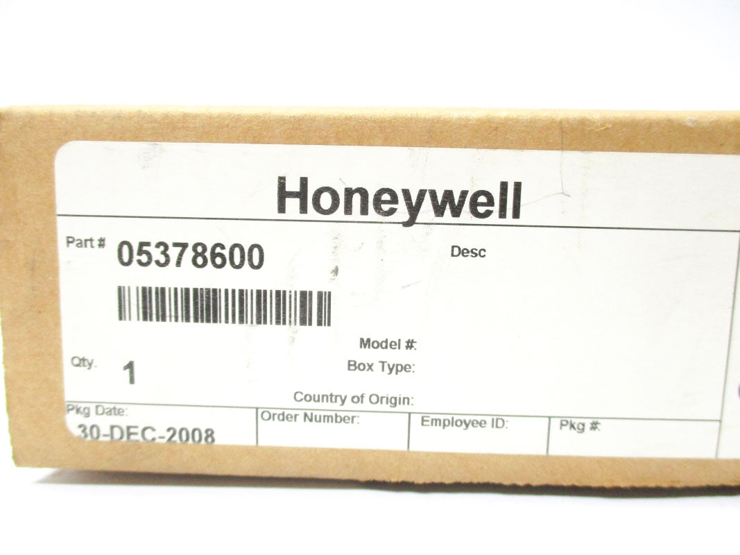 HONEYWELL 05378600 REV. D NSMP