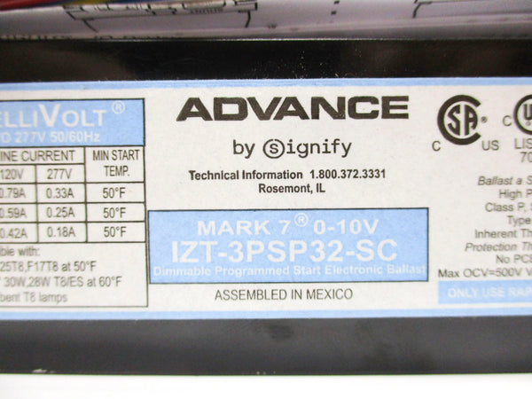 ADVAVCE IZT-3PSP32-SC 120/277V 0.79/0.18A NSNP