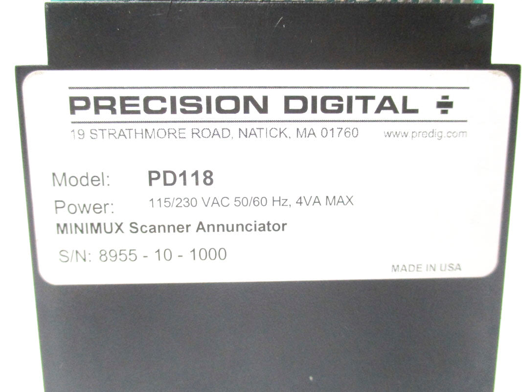 PRECISION DIGITAL PD118 NSMP
