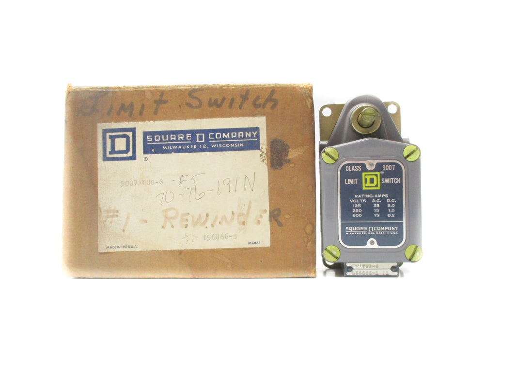 SQUARE D 9007-TUB-6 NSMP