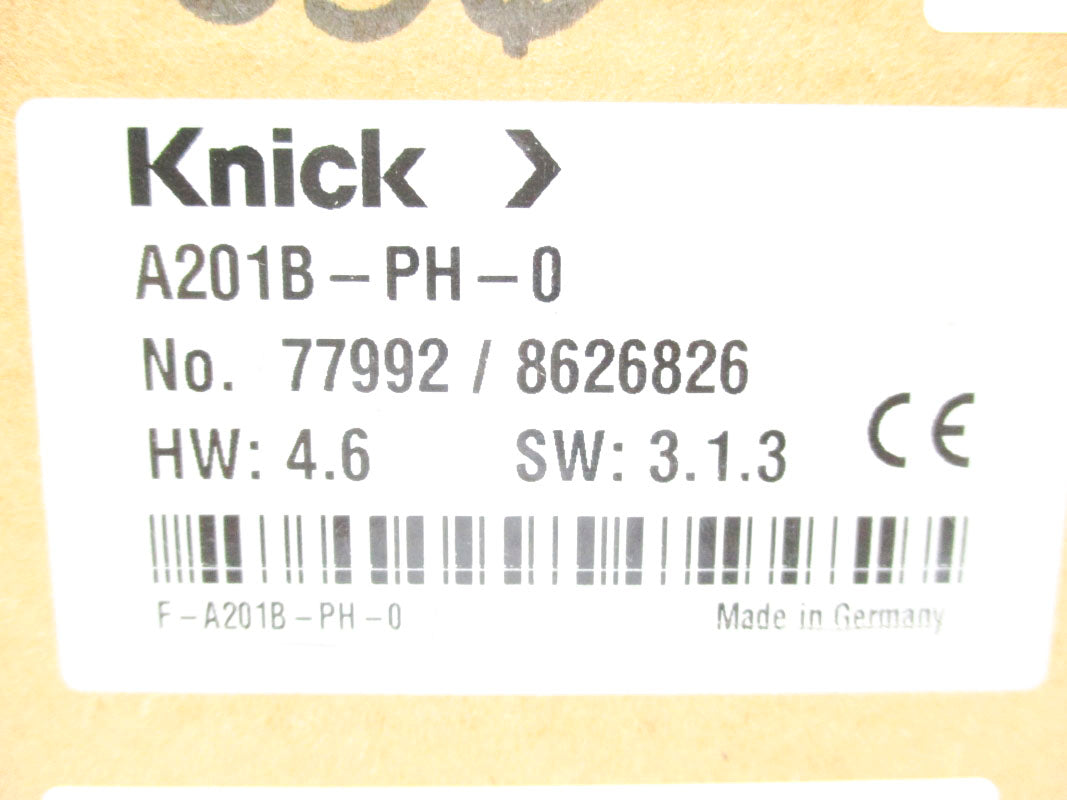 KNICK A201B-PH-0 NSMP
