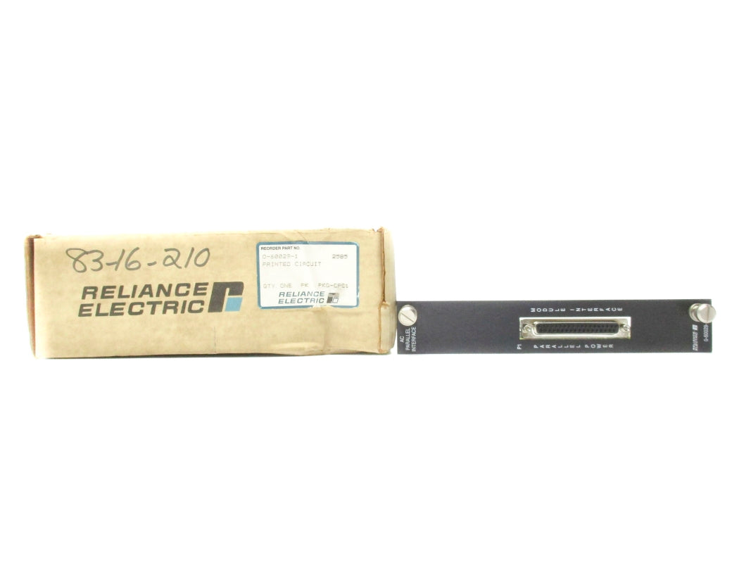 RELIANCE ELECTRIC 0-60029-1 NSMP