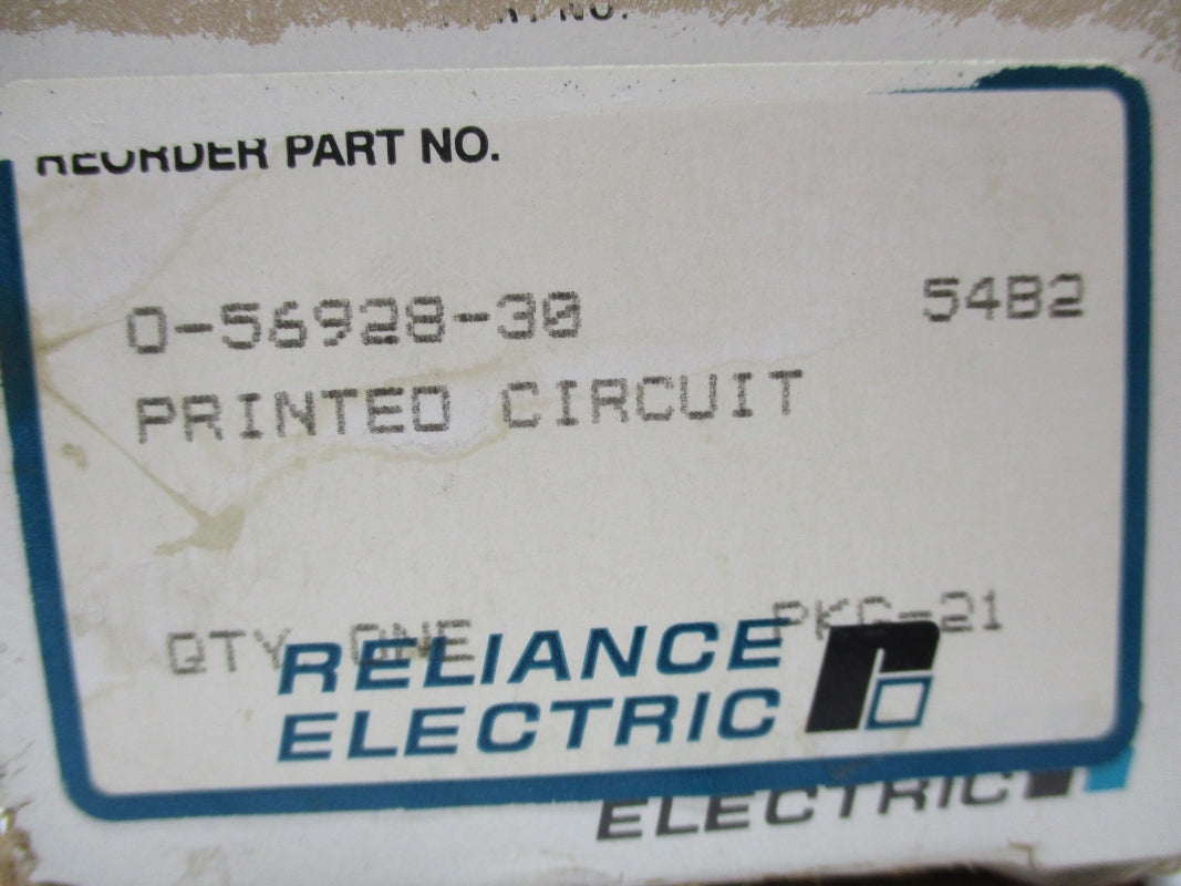 RELIANCE ELECTRIC 0-56928-30 NSMP