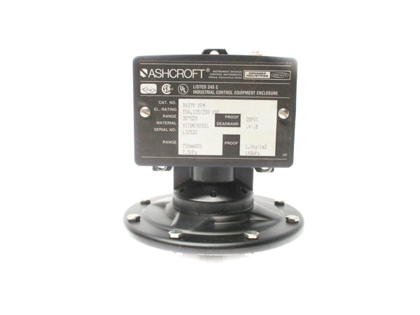 ASHCROFT B427VXFM 250V 15A 20PSI UNMP