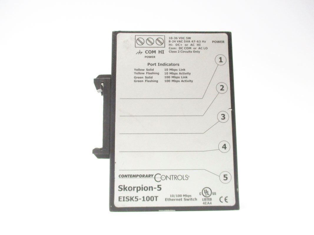 CONTEMPORARY CONTROLS EISK5-100T 10-36VDC UNMP