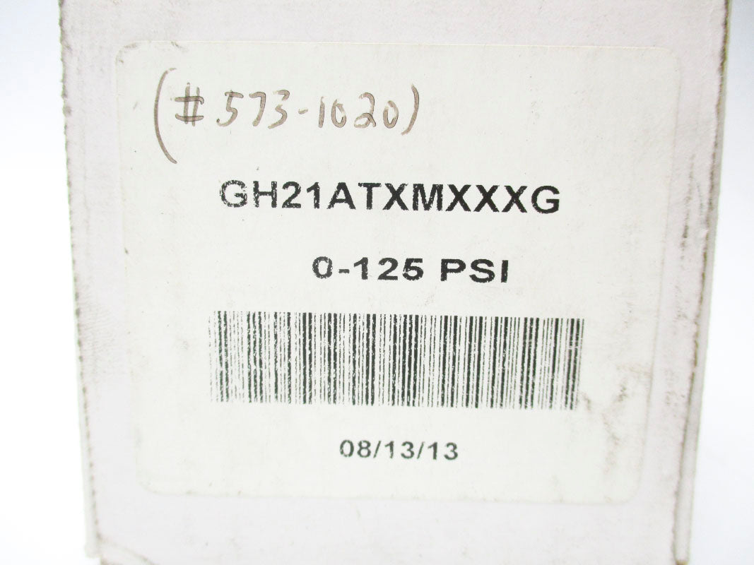 ITT GH21ATXMXXXG 0-125PSI NSMP