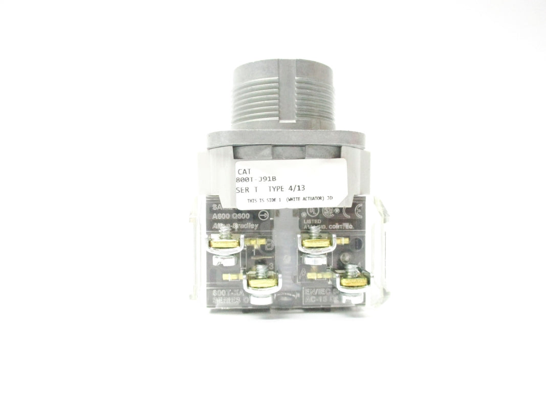 ALLEN BRADLEY 800T-J91B SER. T (AS PICTURED) NSNP