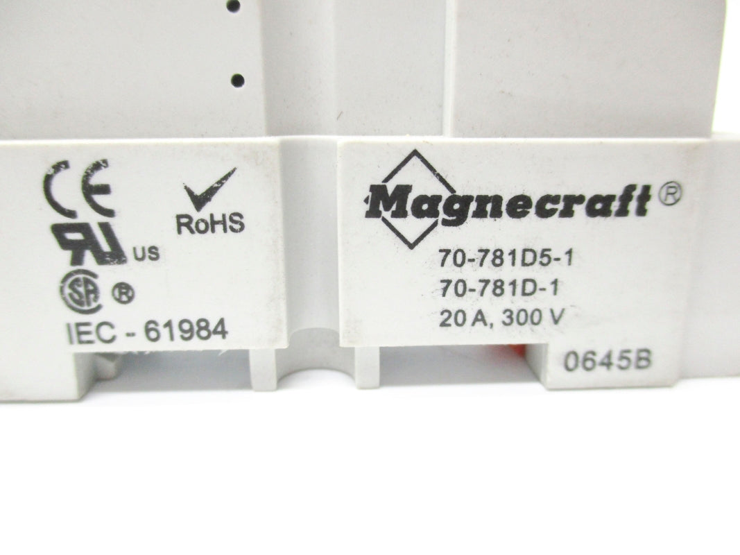 MAGNECRAFT 70-781D5-1 20A 300V NSNP