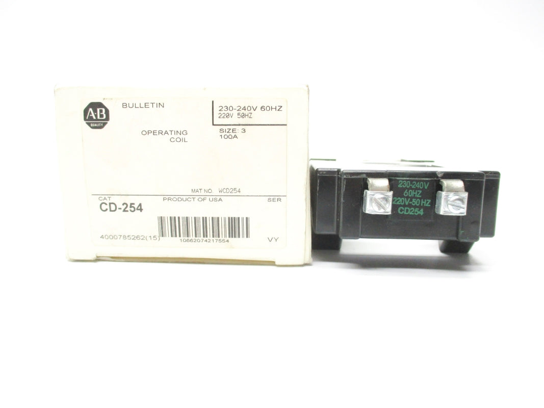 ALLEN BRADLEY CD-254 220/230-240V 100A (WH) NSMP