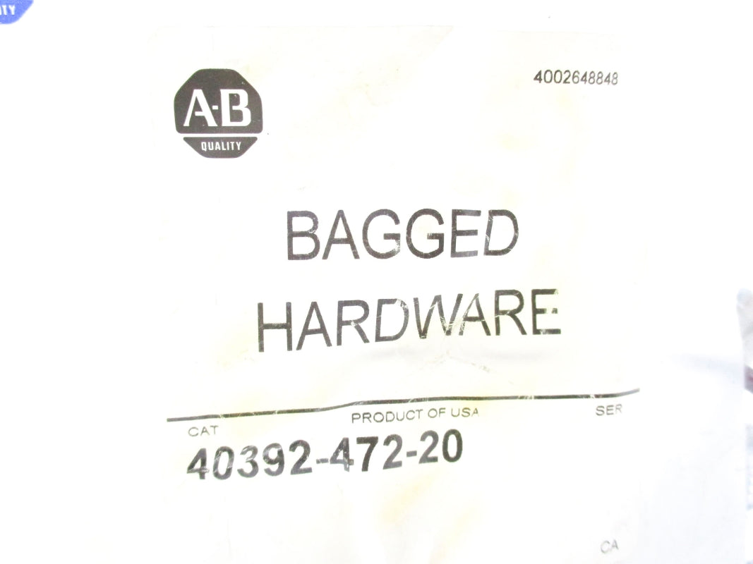 ALLEN BRADLEY 40392-472-20 NSMP