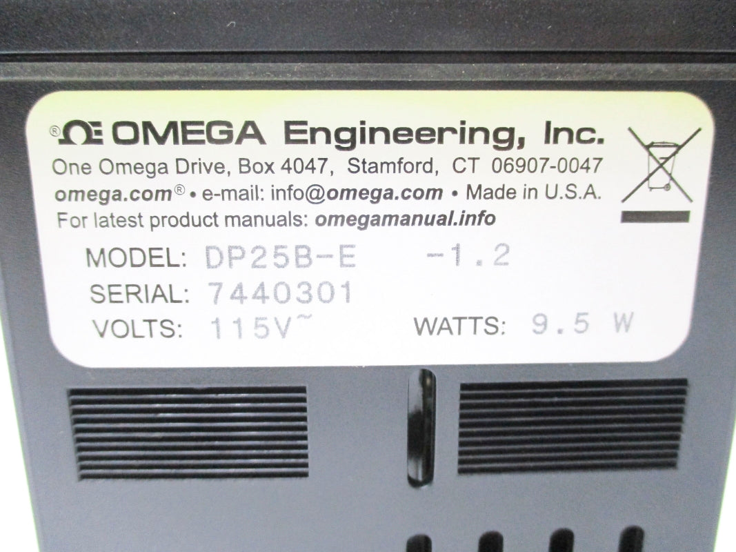 OMEGA DP25B-E-1.2 115V NSMP