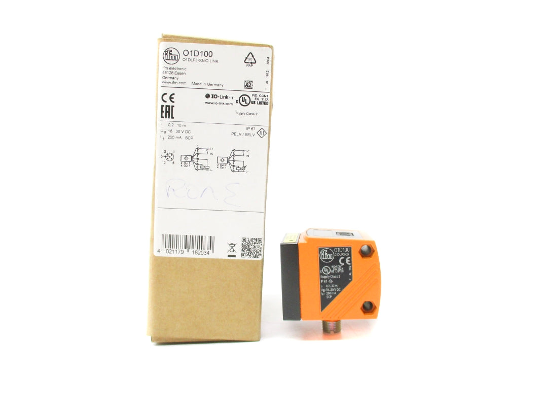 IFM EFECTOR O1D100 O1DLF3KG/IO-LINK 18-30VDC NSMP