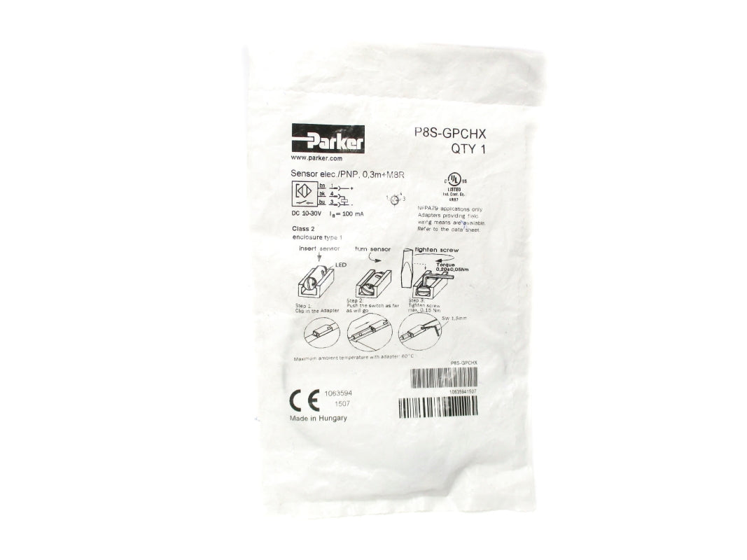 PARKER P8S-GPCHX 10-30VDC NSMP