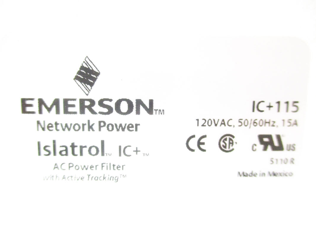 EMERSON IC+115 120VAC 15A NSMP
