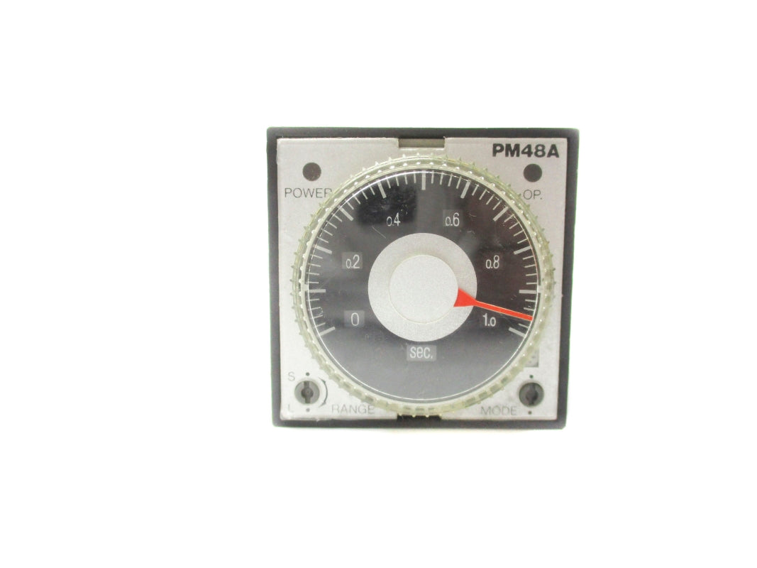 NAIS PM48A-100H-AC120V ATA1214 100-120VAC 0-1.0S NSNP