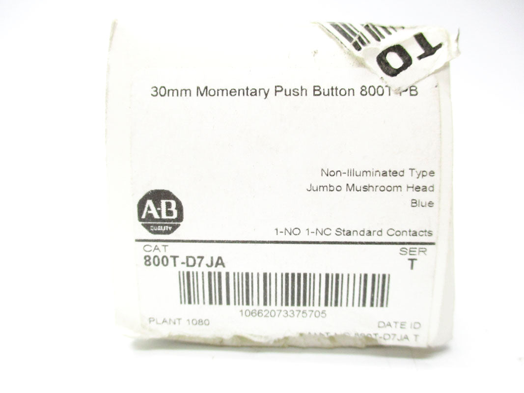 ALLEN BRADLEY 800T-D7JA SER. T (WH) NSMP